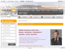 Tablet Screenshot of cesko-reality.cz